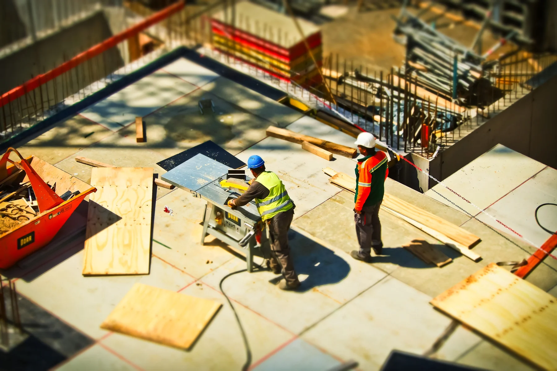 Construction tools and plans